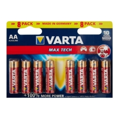 Baterie Varta Max Tech AA 8 szt.