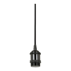 Lampa wisząca Classo 1 x 60 W E27 shiny black