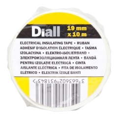 Taśma izolacyjna Diall PCV 19 mm x 10 m biała