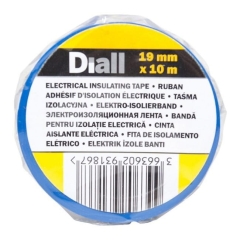 Taśma izolacyjna Diall PCV 19 mm x 10 m niebieska