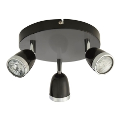 Spot plafon Colours Apheliotes 3 x 35 W GU10 czarny