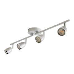 Spot listwa Colours Apheliotes 4 x 35 W GU10 srebrna