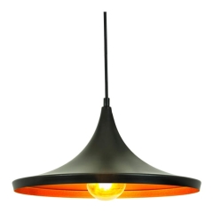 Lampa wisząca Modern 2 1 x 20 W E27 czarno-złota