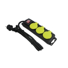 Przedłużacz ogrodowy Diall gumowy 3 x 1,5 mm2 m