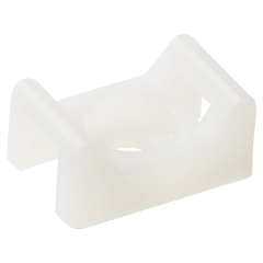 Uchwyty kablowe typu STM 4,8 mm białe 25 szt.