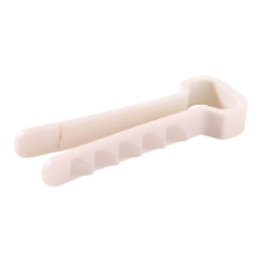 Uchwyty kablowe płaskie 6 x 10 mm szare 100 szt.