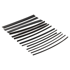 Koszulki termokurczliwe 2-8 mm czarne 15 szt.