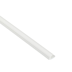 Listwa półokrągła na kable D-line 16 x 8 x 1000 mm biała