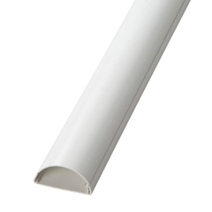 Listwa półokrągła na kable D-line 50 x 25 x 1000 mm biała