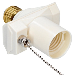 Adapter e27 z włącznikiem