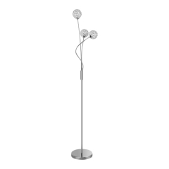 Lampa podłogowa GoodHome Mantus 3 x G9 chrom
