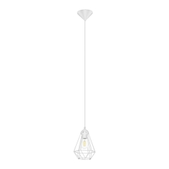 Lampa wisząca GoodHome Smertrio 1-punktowa E27 biała