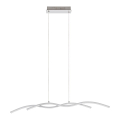 Lampa wisząca LED GoodHome Alani 2-punktowa chrom