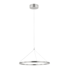Lampa wisząca LED GoodHome Taphao 1-punktowa chrom