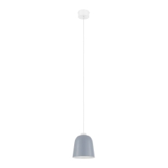 Lampa wisząca GoodHome Calume 1-punktowa E27 18 cm szara