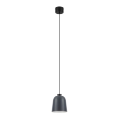 Lampa wisząca GoodHome Calume 1-punktowa E27 18 cm czarna matowa
