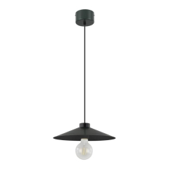 Lampa wisząca GoodHome Zanbar 1-punktowa E27 czarna