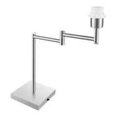 Podstawa lampy stołowej GoodHome Jabisen E27 chrom