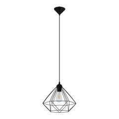 Lampa wisząca GoodHome Smertrio 1-punktowa E27 IP20 33 cm czarna