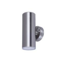 Kinkiet ogrodowy LED Blooma Candiac 2 x 350 lm 3000 K stal szczotkowana