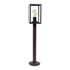 Lampa stojąca Polux Malmo 15 W E27 IP44 68 cm czarna