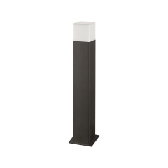 Lampa stojąca LED Polux New York 12 W E27 IP44 44 cm grafitowa