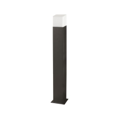Lampa stojąca LED Polux New York 12 W E27 IP44 74 cm grafitowa