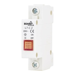 Kontrolka Bemko L7 czerwona
