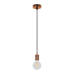 Zawiesie do lampy Russo E27 miedziane
