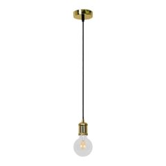 Zawiesie do lampy Russo E27 złote