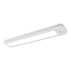 Oprawa podszafkowa LED Magnalia 120 lm 4000 K 27 cm z czujnikiem ruchu biała
