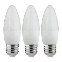 Żarówka LED Diall C35 E27 470 lm 2700 K 3 szt.