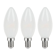 Żarówka LED Diall Filament C35 E14 470 lm 2700 K 3 szt.