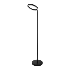 Lampa podłogowa LED GoodHome Taphao 1-punktowa czarna