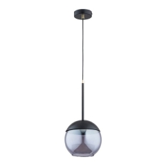 Lampa wisząca Volda 1-punktowa czarna