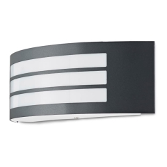 Kinkiet ogrodowy GoodHome Valcourt 1 x 40 W E27 antracyt