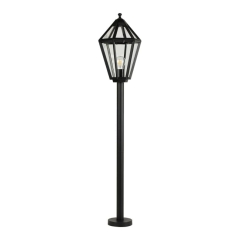 Lampa stojąca GoodHome Radley E27 IP44 czarna