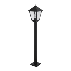 Lampa ogrodowa GoodHome Docker E27 IP44 czarna