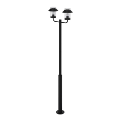 Lampa ogrodowa stojąca LED GoodHome Caprera 2G E27 IP44 czarna