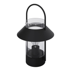 Lampa ogrodowa stojąca LED GoodHome Caprera E27 IP44 czarna