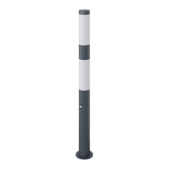 Lampa ogrodowa GoodHome Callisto L z czujnikiem ruchu 1200 lm IP44 grafitowa