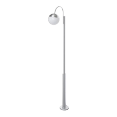 Lampa ogrodowa stojąca GoodHome Jarrow E27 IP44 stalowa