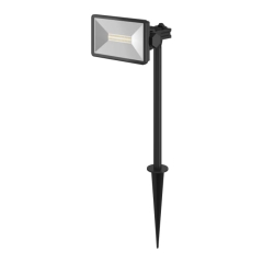 Lampa napięciowa GoodHome Davern wbijana 10 W czarna