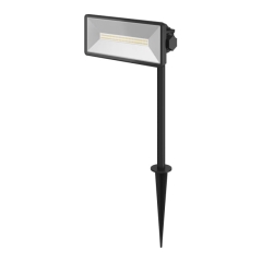 Lampa napięciowa GoodHome Davern wbijana 20 W czarna