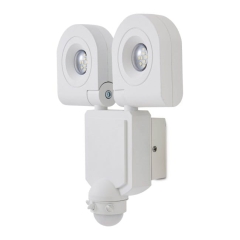 Naświetlacz GoodHome z czujnikiem ruchu 2 x 10 W IP44 biały