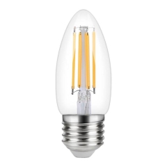 Żarówka LED Diall C35 E27 6 W 470 lm barwa ciepła