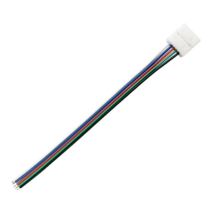 Złącze jednostronne kabel do pasków RGBW Goldlux 10 mm