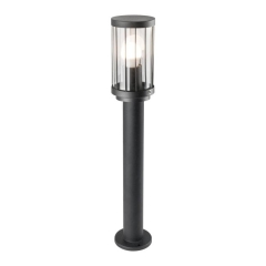 Lampa ogrodowa Goldlux Fiord 1 x E27 IP44 50 cm czarna