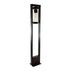 Lampa ogrodowa Goldlux Spectra 1 x E27 IP44 80 cm czarna