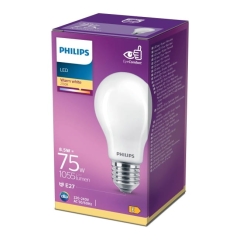 Żarówka LED Glass Philips A60 E27 1055 lm 2700 K